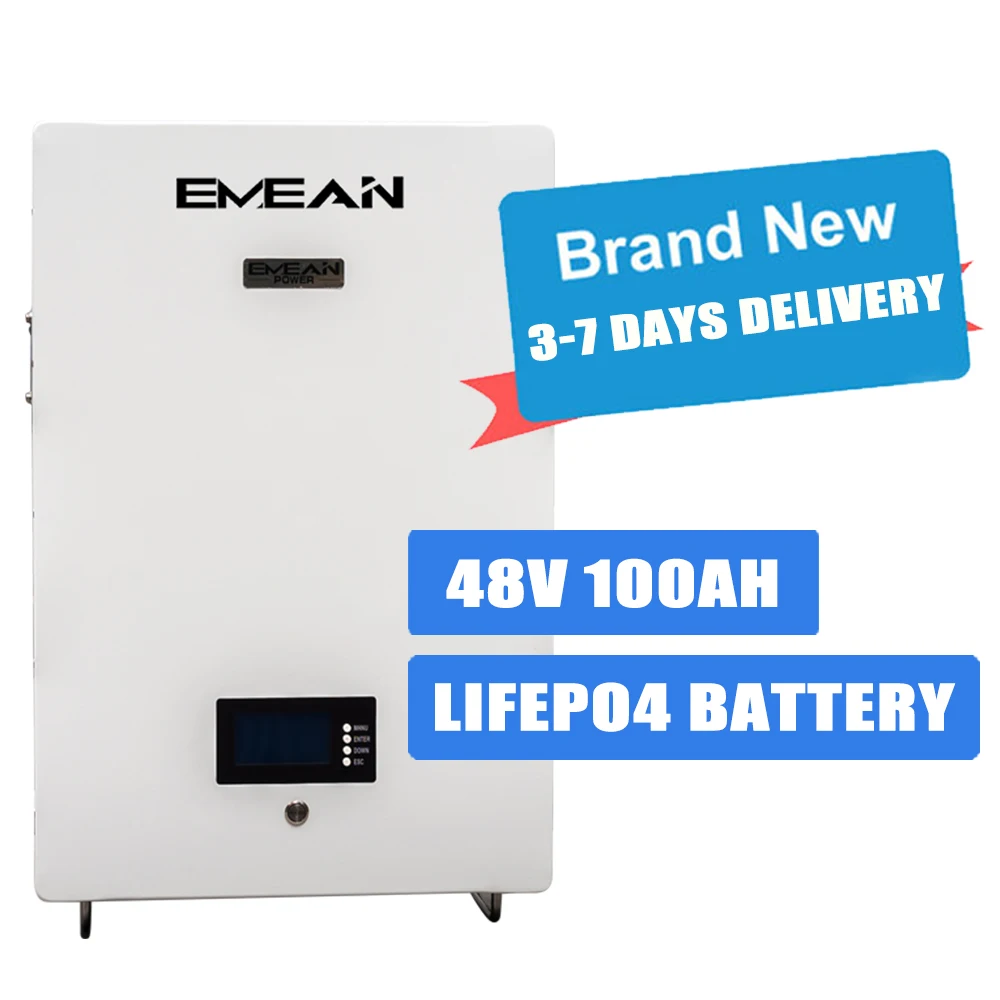 solar system 48v 51.2v 52v lifepo4  lithium ion battery 50ah 5kwh 10kwh 100ah 150ah 200 200a lifepo4 battery for rv pack