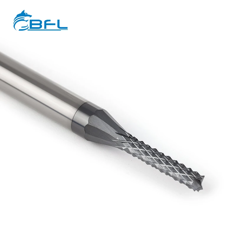 BFL Solid Carbide  Corn Milling Cutter With Altin-Coating For PCB Corn Endmill