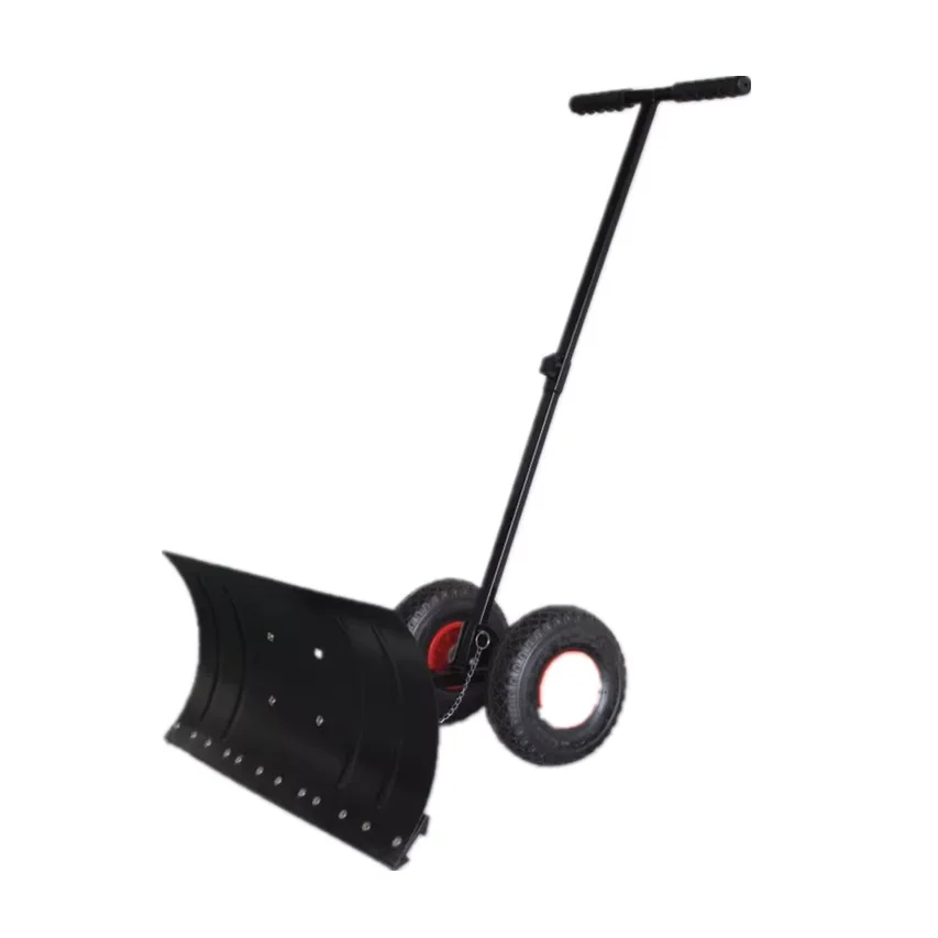 High Quality Thickened Ice Removal Snow Shovel Wheeled Multifunctional Hand Push Snow Remover