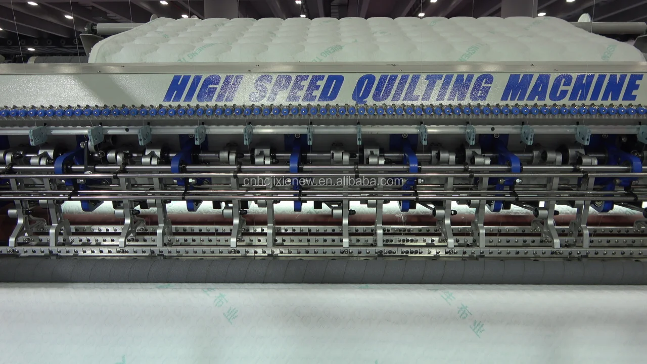 Hengchang shuttle-free stitched quilting machine is accurate, efficient and high quality quilting pad
