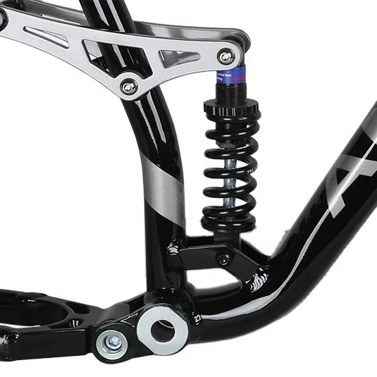 Customized 6061 Aluminum Alloy 26 inch Bicycle Frame OEM Full Suspension Bicycle Frame