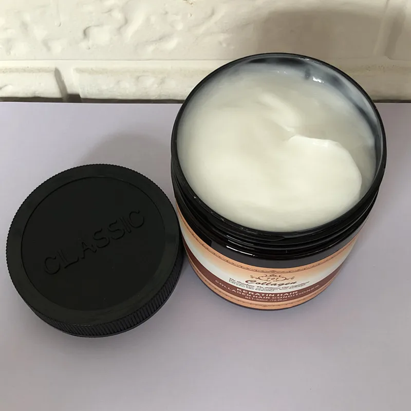 collagen hair conditioner keratin therapy treatment hair mask for frizz control smooth and sleek hair