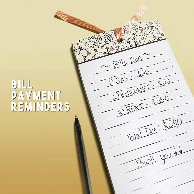 Wholesale Beautiful Hot Selling To Do List Memo Fridge Notepad WIth Logo