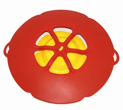 Kitchen Gadgets Wholesale Silicone Over Spill Lid Preservation Pan Cover Safe Stopper Pot Lid