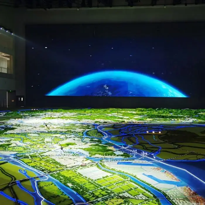 Architectural Scale Real Estate Development 3D House Printing Government Urban Planning Housing and Road Model