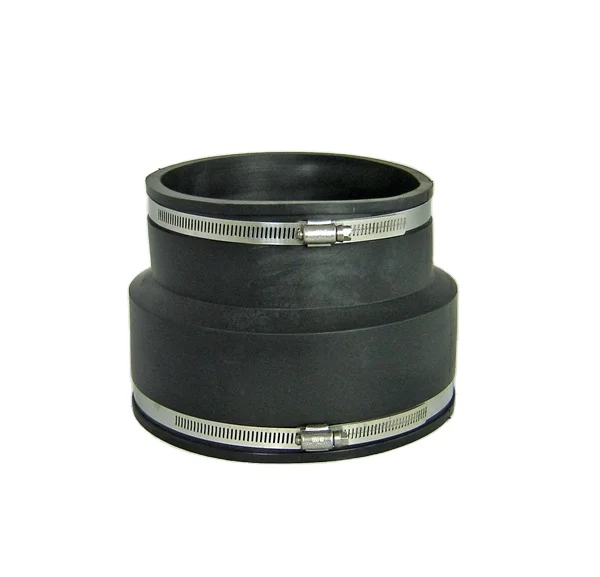 Dn100 Union Type Flexible Rubber Joint Clamp Rubber Expansion Joint Coupling