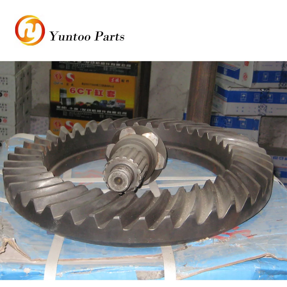 differential assembly and spare parts and crown gears