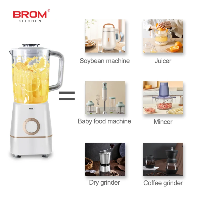 electric blender for home chopper grinder juicer machine with blender