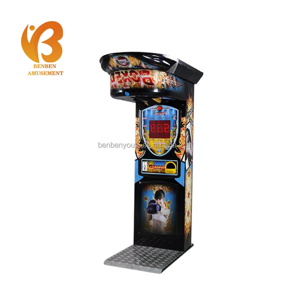 Hot sale music electronic boxing machine boxing trainer competition arcade game machine
