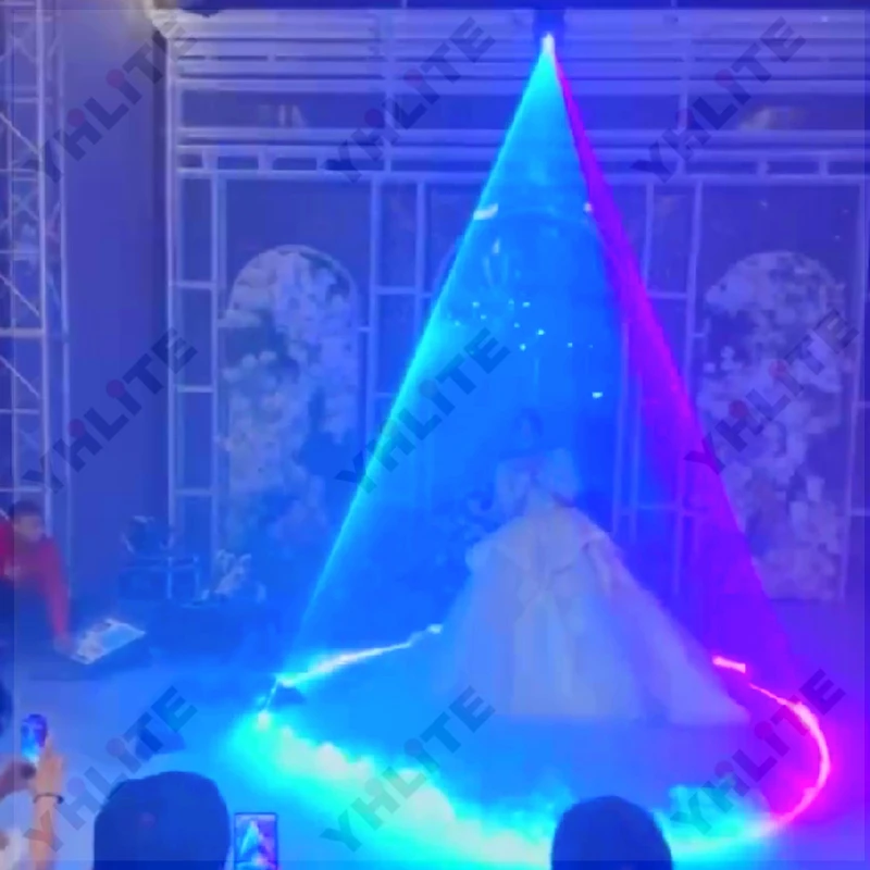 10W RGB laser light with snow machine rgb 10W full color animation laser light FB3 FB4 laser quick show equipment