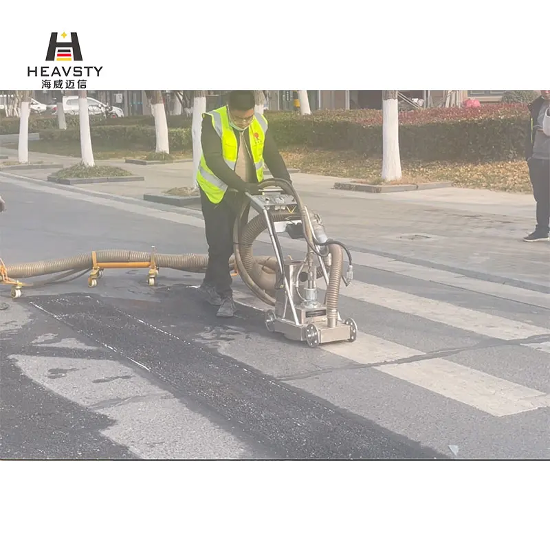 Eco Friendly High Quality High Pressure Water Blasting Water Jetting System Road Marking Removal with Recovery Pump