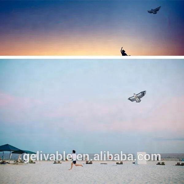 Top Quality Easy Flying Hot Sale animal shape eagle Kite Children Garden Toy with string bird kite for kids from weifang