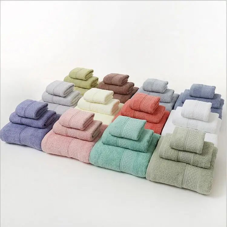 Home hotel spa ect eco-friendly bath towel cotton terry towel square face towel