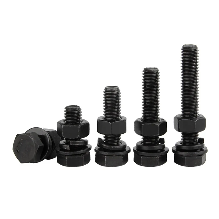 OEM 8.8/10.9/12.9 Grade Hex Bolts and Nuts M6-M36 M10 DIN933 934