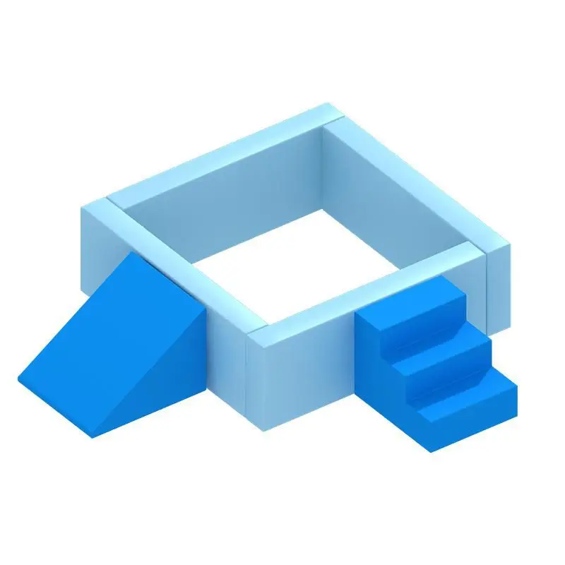 Белая детская мягкая игровая площадка, оборудование, мяч, яма для детей, вечерние, или подарок на день рождения