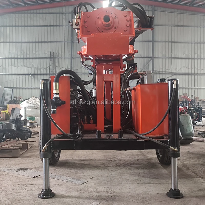 Boring machine  NKMC-200 Max.200m tractor drilling rig Mobile Dth Drilling Rig