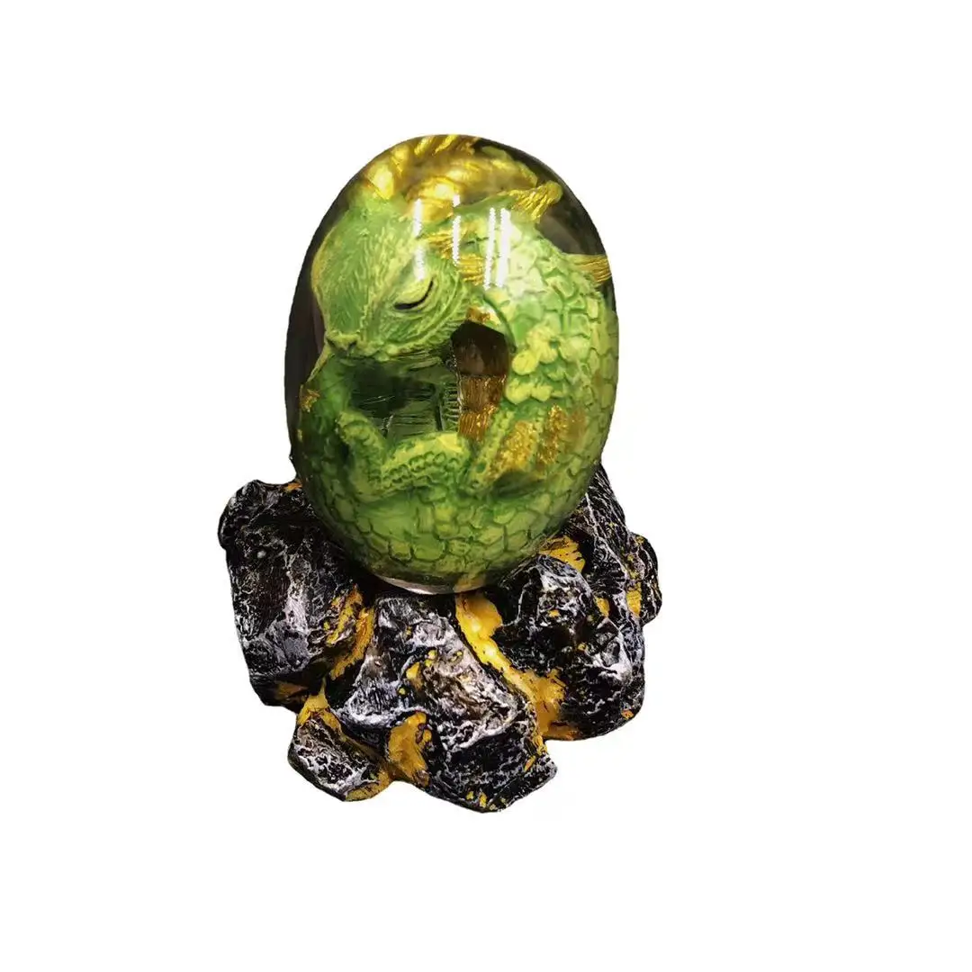 Gift Items 2021 Creative lava Dragon Egg Decorations For Home Child Toys Novelty Gifts Resin Crafts
