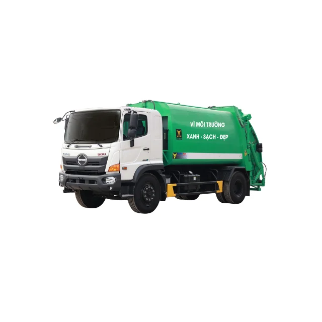 Мусоровоз мусороуборочная машина марки Hino сделано во