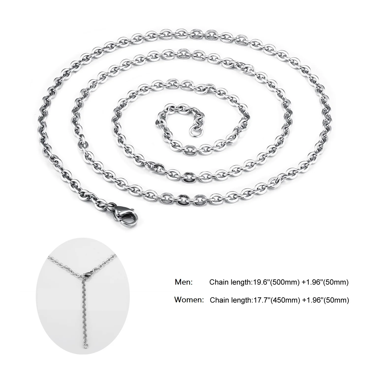 Couples Titanium Steel Women Men Jewelry Zircon Half Heart Puzzle Pendant Necklaces