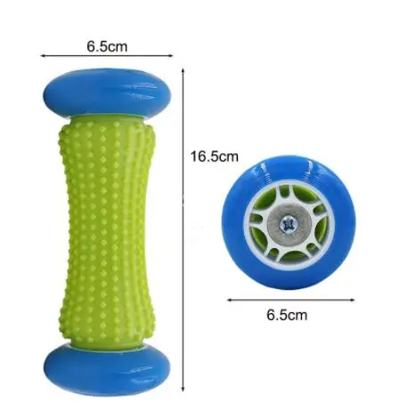 Foot Roller Acupressure Massage Hand Foot Roller Yoga Meridian Omnidirectional Fascia Relaxation Roller Relief Plantar Fasciitis