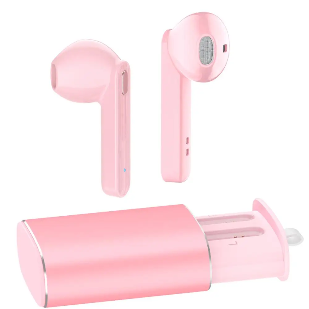 Oem TWS Earphone Bluetooth Wireless Earbuds True Stereo Headset  In-Ear Headphone Custom Lo go  Earphone Factory Wholesale