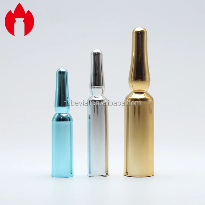 disposable 1.5ml supplements cosmetic essence liquid empty packaging medical small serum bottle plastic ampoules Industrial Use