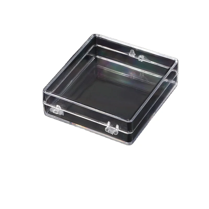 Customized Lens Full Transparent Plastic Box Packaging Nail
