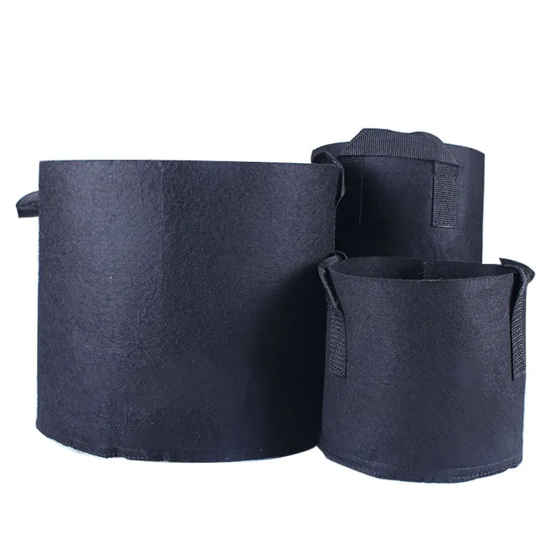 OEM Wholesale garden plant grow bags Custom non woven fabric plant bag grow bag for vegetable flower grow