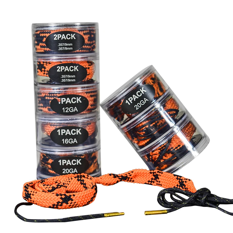 OEM ODM hole snake gun cleaning kit accessories hunting cleaning care products Gun cleaning kit