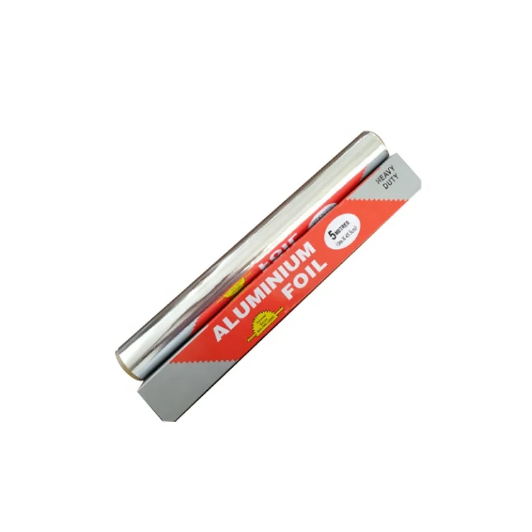 Disposable Wholesale Multifunctional 45cm Household Silver Aluminium Tin Foil Roll
