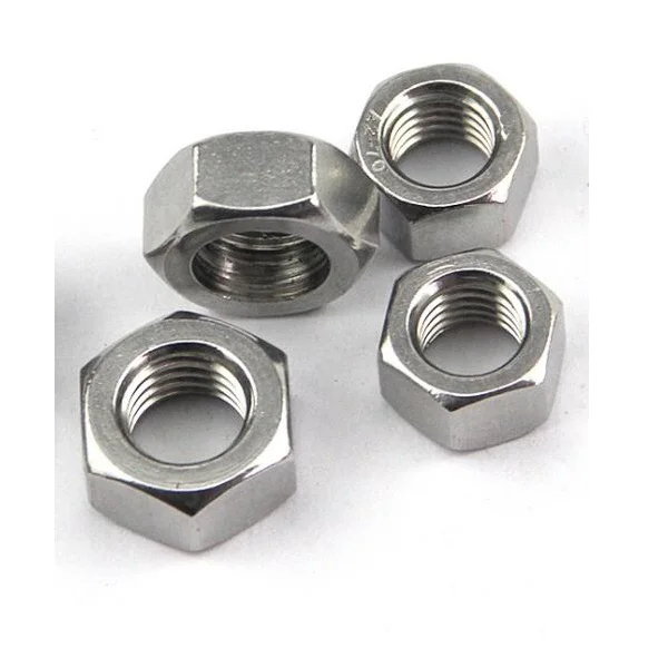 factory sell  DIN934 stainless steel 304 hex nut M8