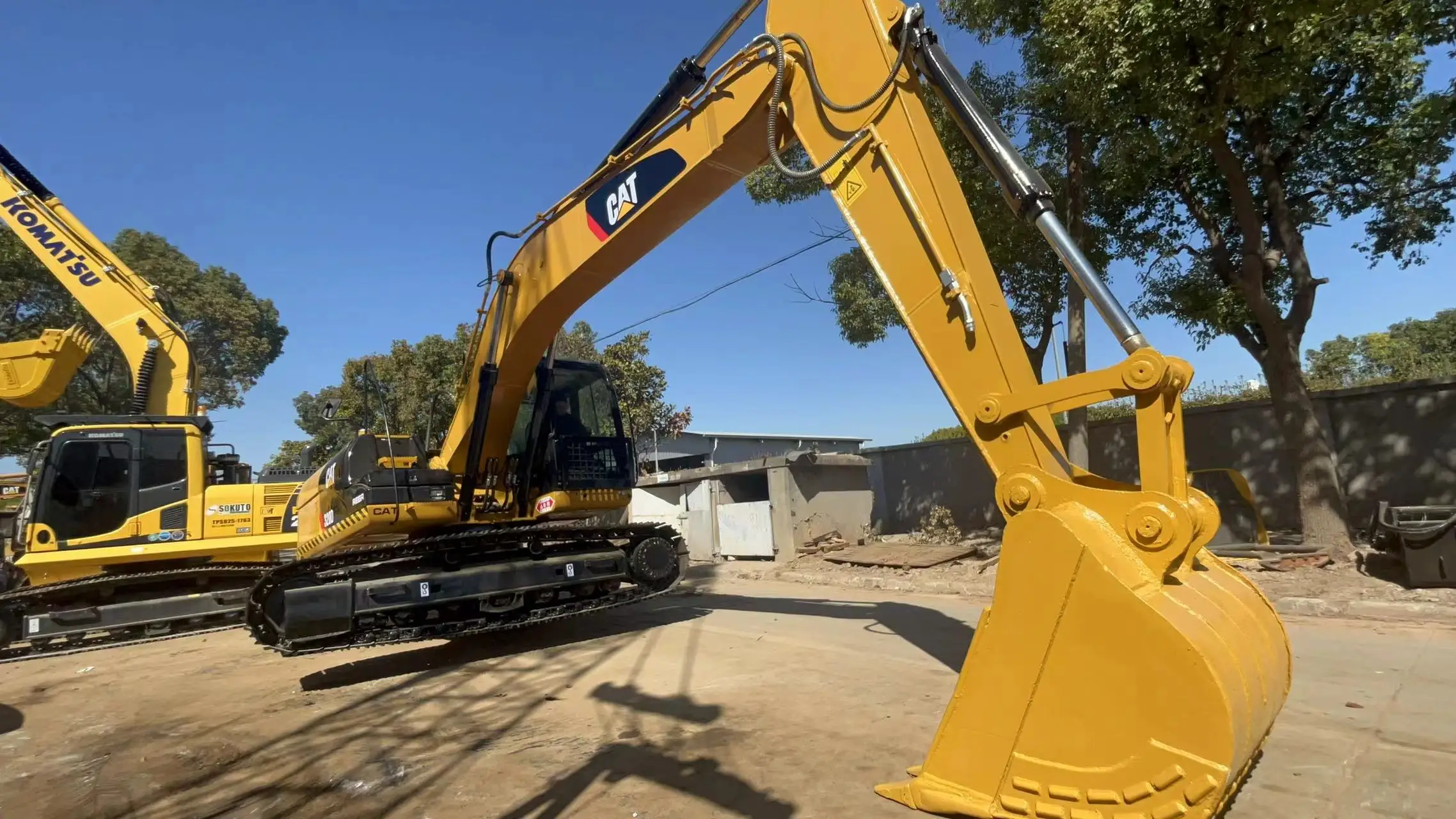 Экскаватор 2022 года 20 тонн подержанный экскаватор гусеничный Cat 320D 320DL с гидравлическим двигателем
