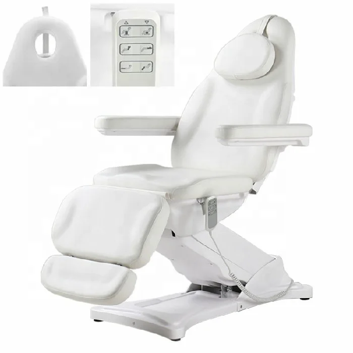 BonnieBeauty + Professional Facial Treatment Waxing Table Bed Chair 4-Motor BN-A265