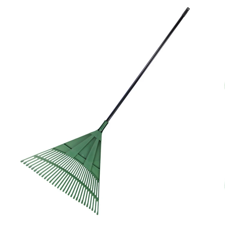 new design 30 tooth large rake strengthened thickened leaf plastic rake high quality hand garden tools wholesale