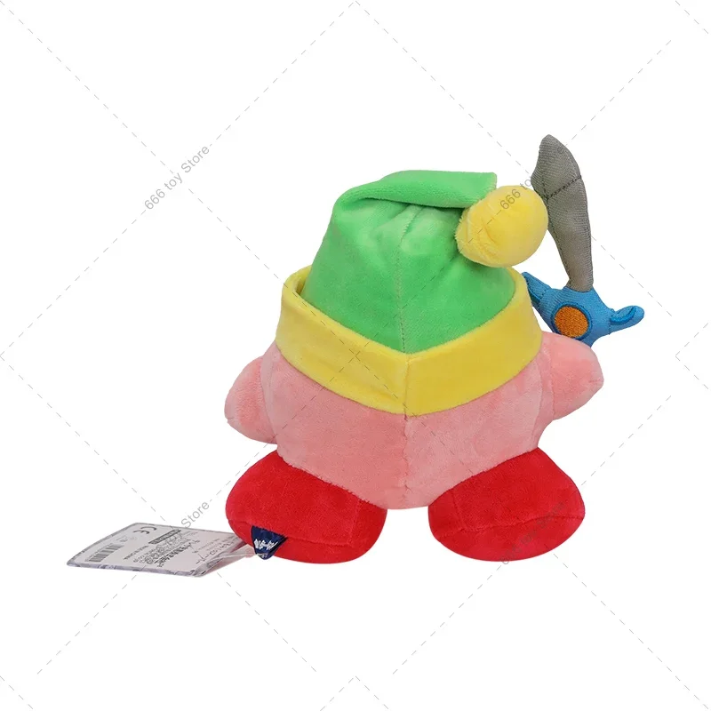 Kawaii Anime Star Kirby Sword High Quality Cute Stuffed Peluche Plush Great Christmas Birthday Gift for Children