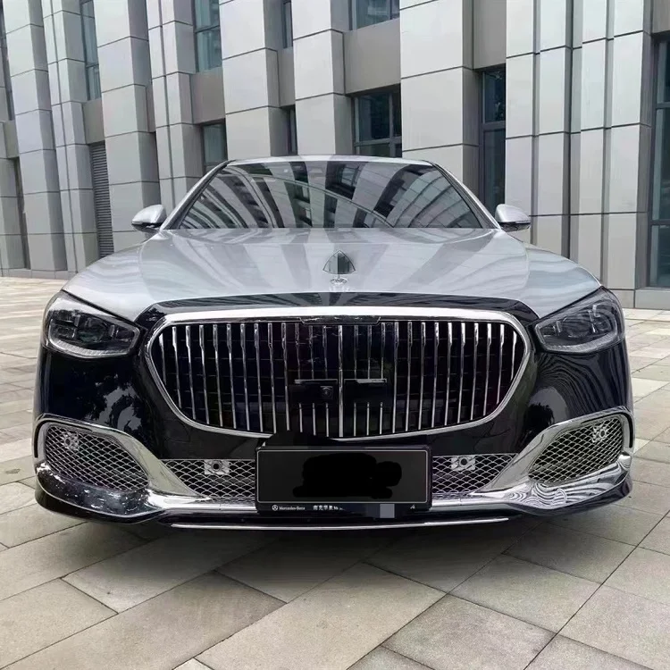 Высококачественные боди для S class W223 в Manbach style 2020-2021, комплект для обновления корпуса, передний бампер и решетка