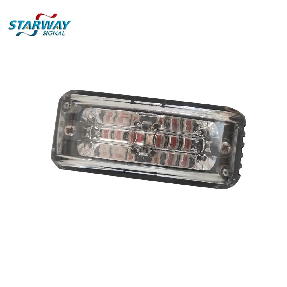 2023 Straway Warning  Ultra Bright 12V  Led Strobe Vehicle Warning Light Emergency Lighthead