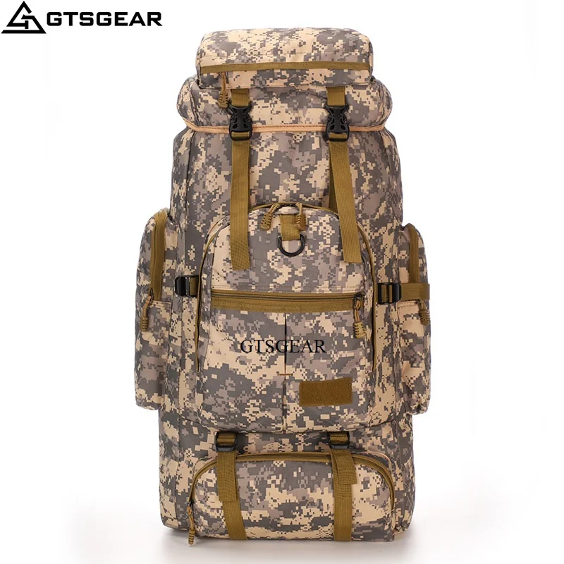 BPL40 C5 Mountaineering bag 75L outdoor sports backpack hiking camping travel backpack large capacity casual tactical backpack