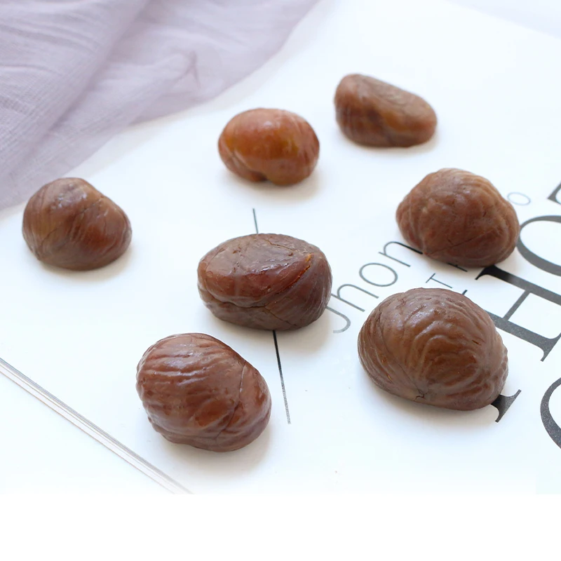 Sweet roasted chestnuts wholesale snack food fresh chestnuts price