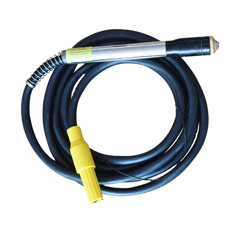 Plasma P80 Gun Head Machine With Straight Handle Cutting Gun Head Holding Round Square Handle Lck100 Two-color Cutting Torch