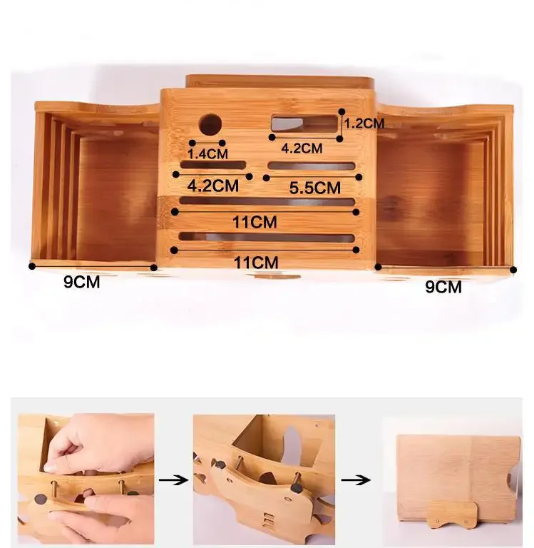 Bamboo Supplies Kitchen Knife Rack Holder Creative Chopstick Cage Knife Multi-function Knife Storage Rack