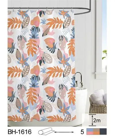 Customized Black And White Thick Checks Waterproof Mildew-proof Partition Curtain Peva Shower Curtain For Free Hanging