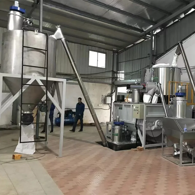 High Speed Turbo Mixer for Plastic Pelletizing Granulation Extruder Polymer Compounding
