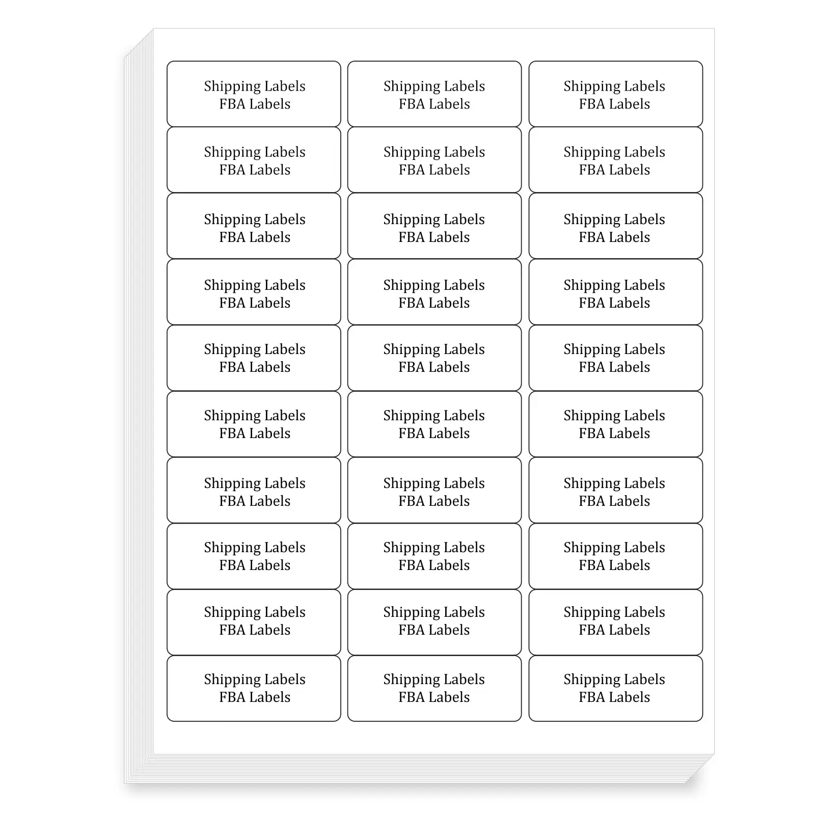 Custom Thermal Paper Labels  Adhesive Shipping Address Labels Sku Sticker A4 Address Barcode Sticker Shipping Label