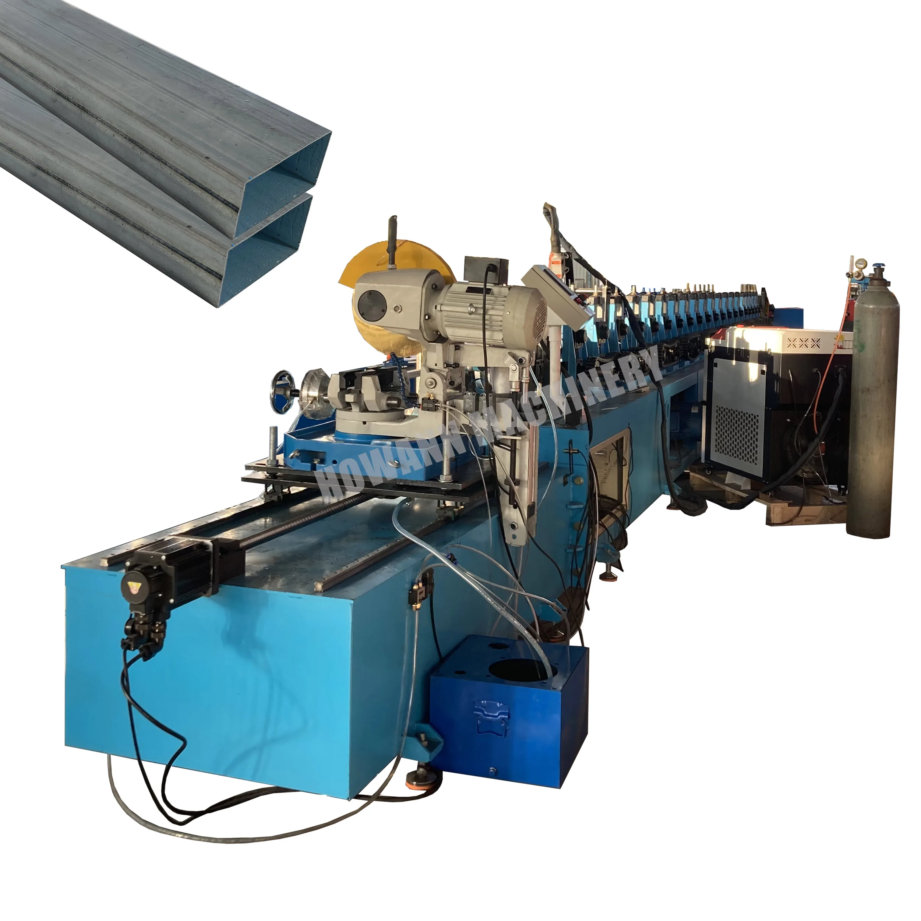Howann High Efficiency ERW HF Welded Tube Mill Carbon Steel Pipe Making Machine Manufacture