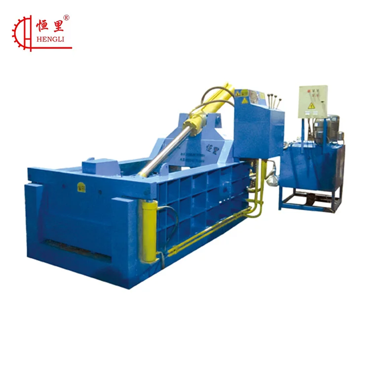 China Professional Supply Wrapping Packer Baling Scrap Metal Balers Hydraulic Cardboard Round Baler Machine