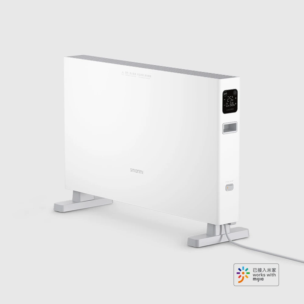 Xiaomi Youpin Smartmi 1S Intelligent Electric Heater With Digital Thermostat Timer 2200W Touch Screen Work With Mijia