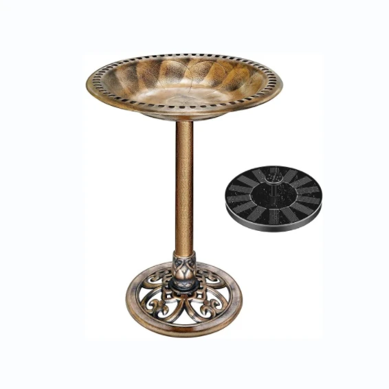 Factory sales artificial bird bath garden landscaping & decking