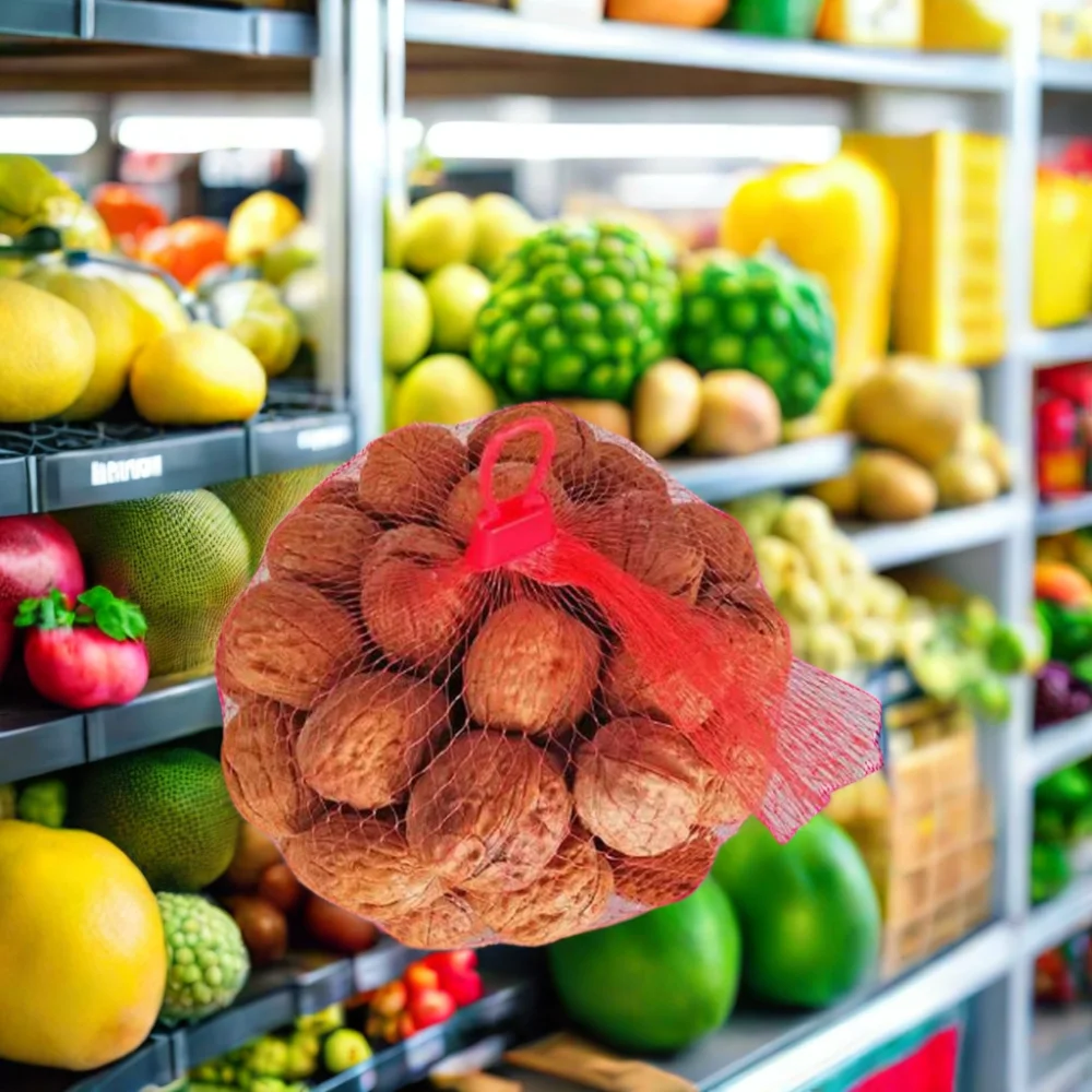 Eco-friendly PP HDPE Small Net Mesh Lemon Potato Fruit Vegetable Packaging Bags Made in China