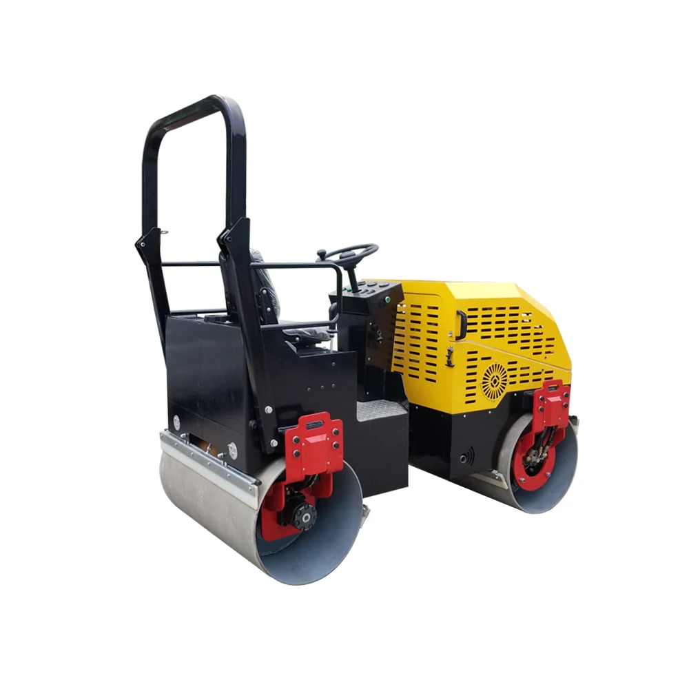 Advanced technology vibrarory road roller with 2 wheel road roller 1 t